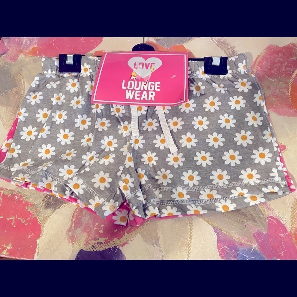 🛍Set of 2 Ladies Lounge wear Drawstring sleep Shorts